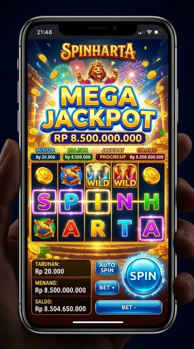Pratinjau antarmuka spinharta — aplikasi APK resmi Android v1.2.9